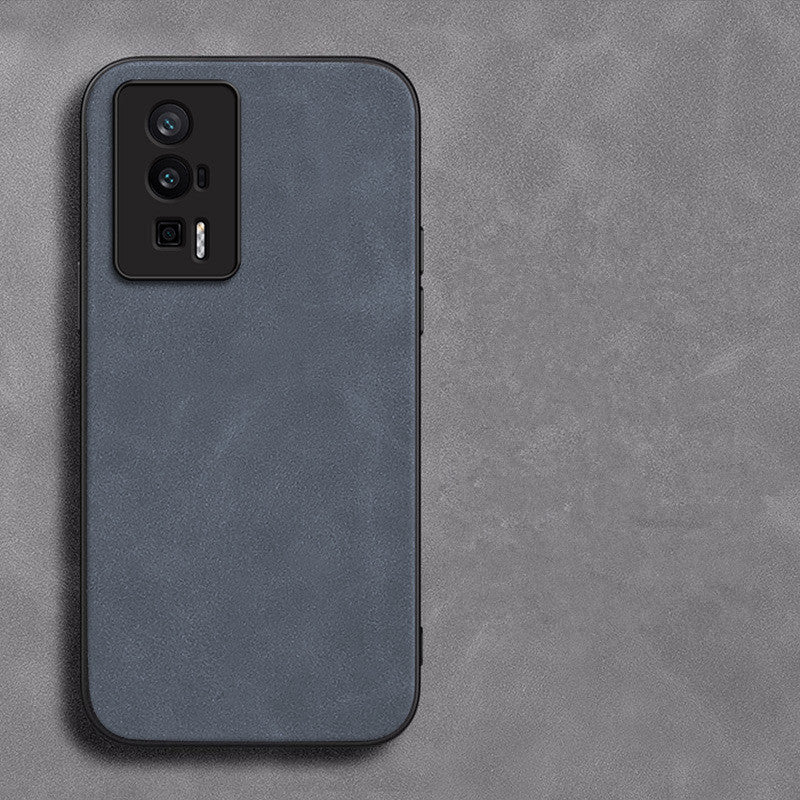 Retro Lambskin Leather Case for Redmi Sheepskin Cover