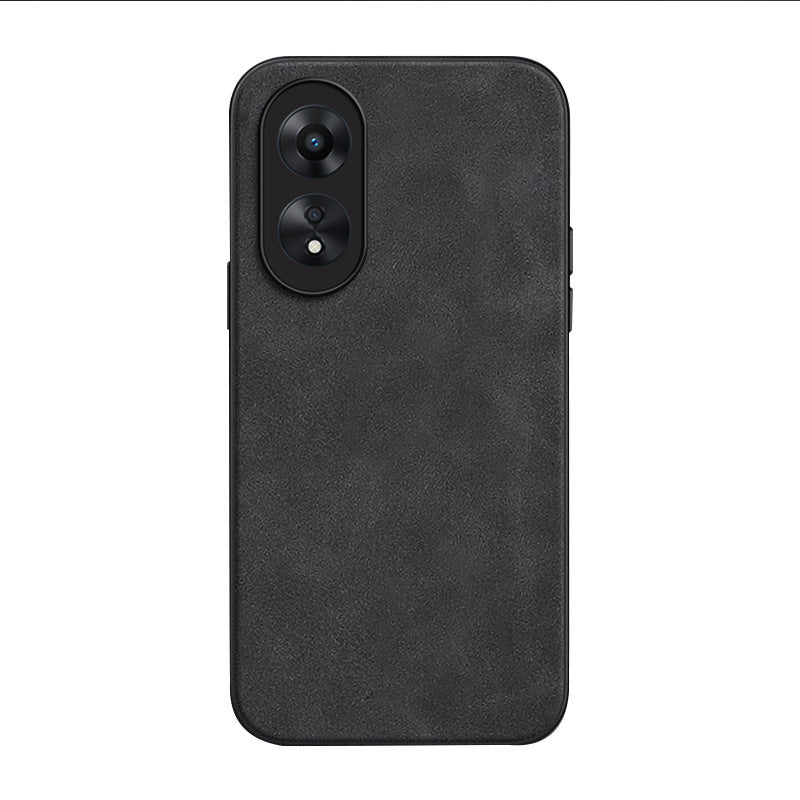 Retro Lambskin Leather Case for oppo Sheepskin Cover