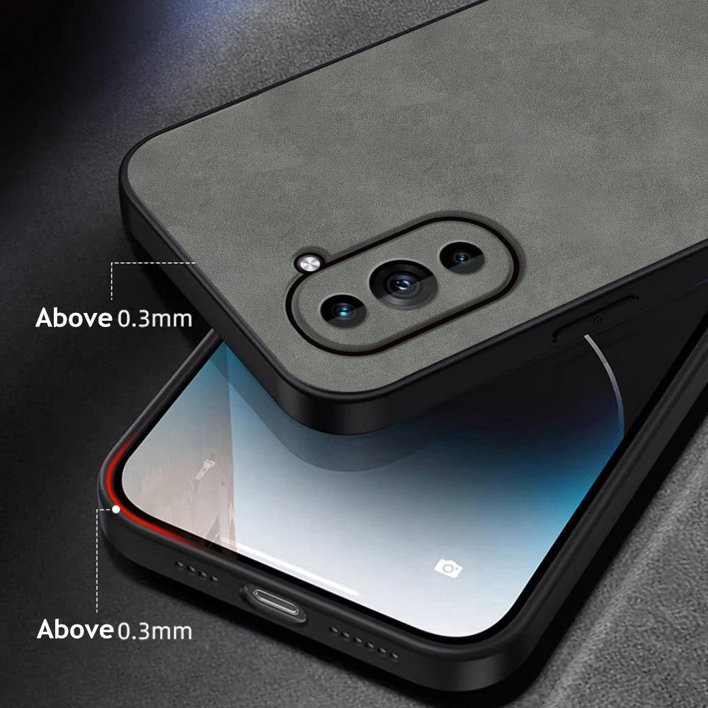 Retro Lambskin Leather Case for Huawei Sheepskin Cover