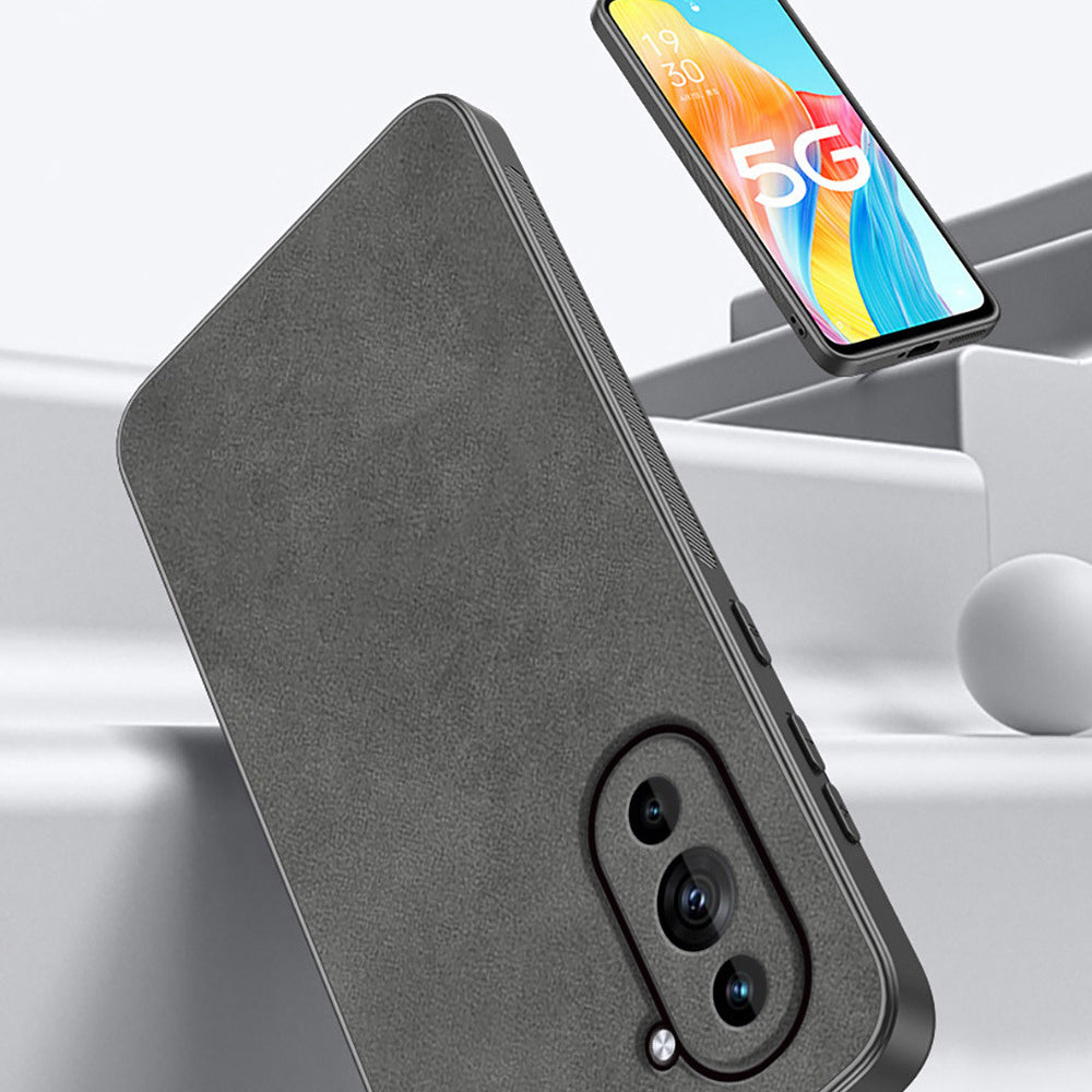 Retro Lambskin Leather Case for Huawei Nova Sheepskin Cover