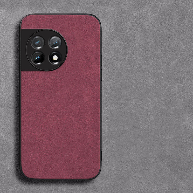 Retro Lambskin Leather Case for Oneplus Sheepskin Cover