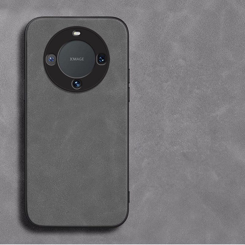 Retro Lambskin Leather Case for Huawei Sheepskin Cover