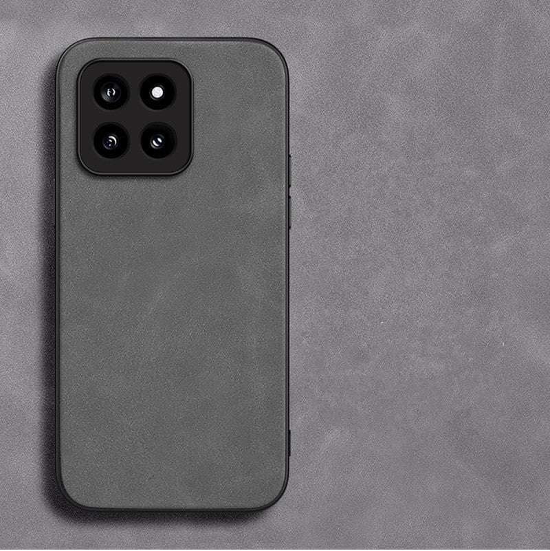 Retro Lambskin Leather Case for Xiaomi Sheepskin Cover