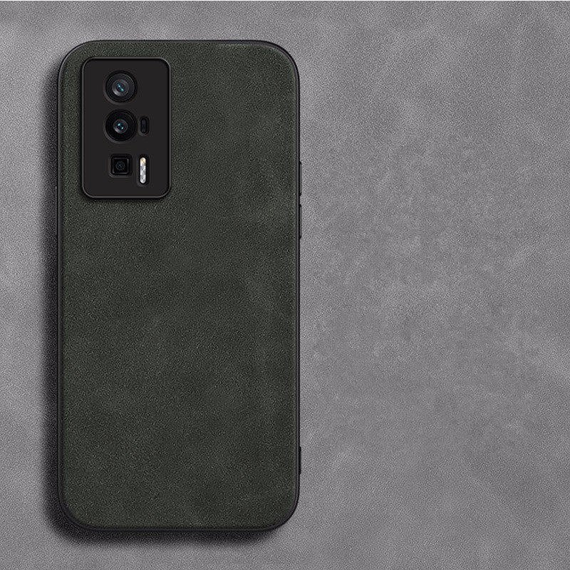 Retro Lambskin Leather Case for Redmi Sheepskin Cover