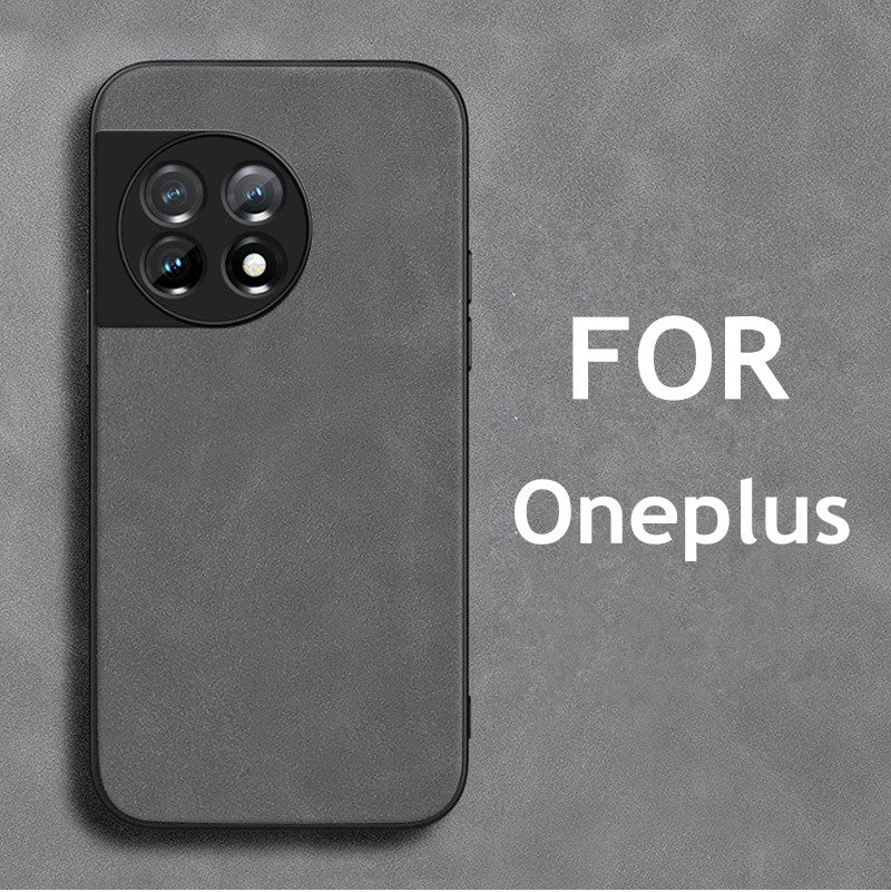 Retro Lambskin Leather Case for Oneplus Sheepskin Cover